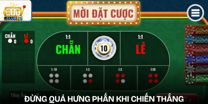 cach kiem soat tam ly khi choi xoc dia qua hung phan khi thang